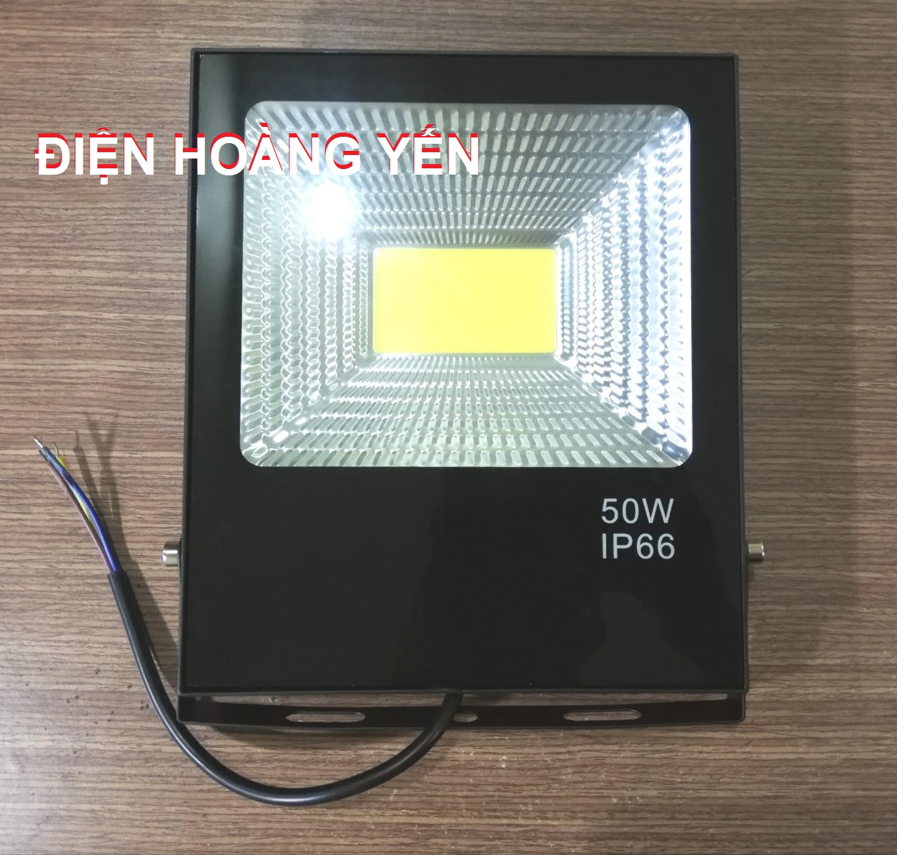 [HCM]Đèn Pha Led siêu mỏng siêu sáng IP66 - 50W (Ánh Sáng Trắng) FA99