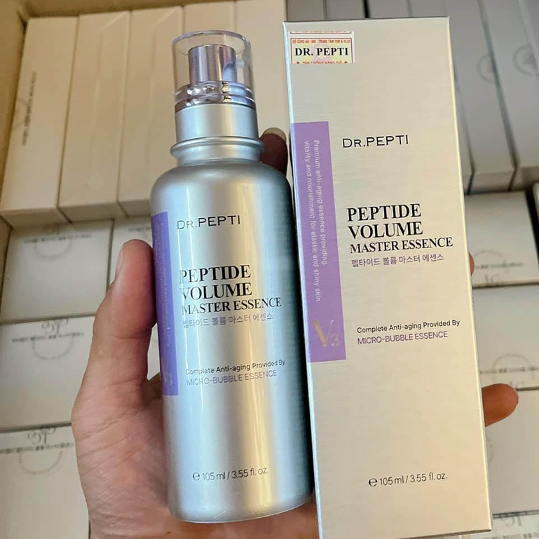 [Dr.Pepti+] Tinh Chất Dưỡng Trắng Da, Thu Nhỏ Lỗ Chân Volume Master Essence