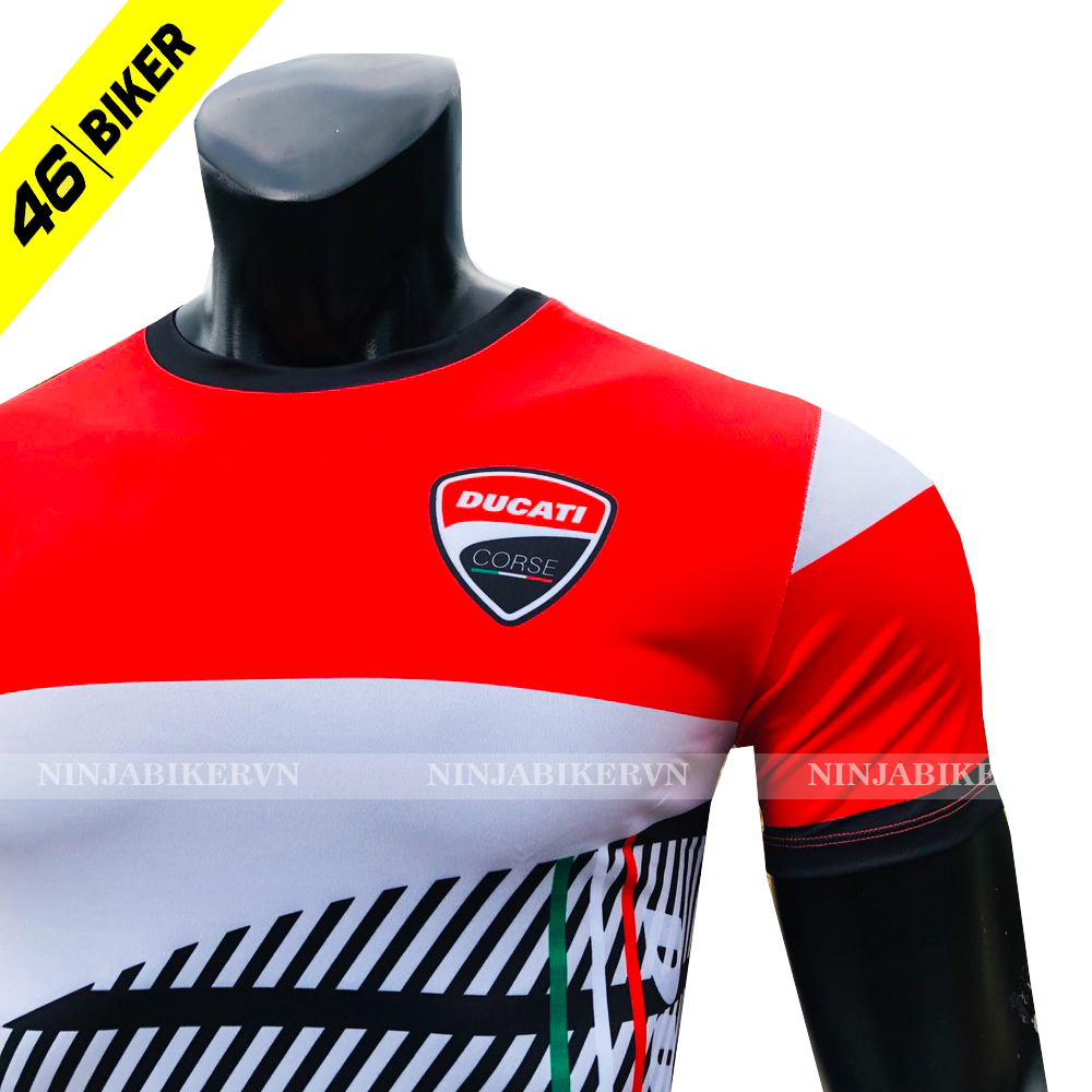 ÁO THUN DUCATI CO GIÃN 4 CHIỀU