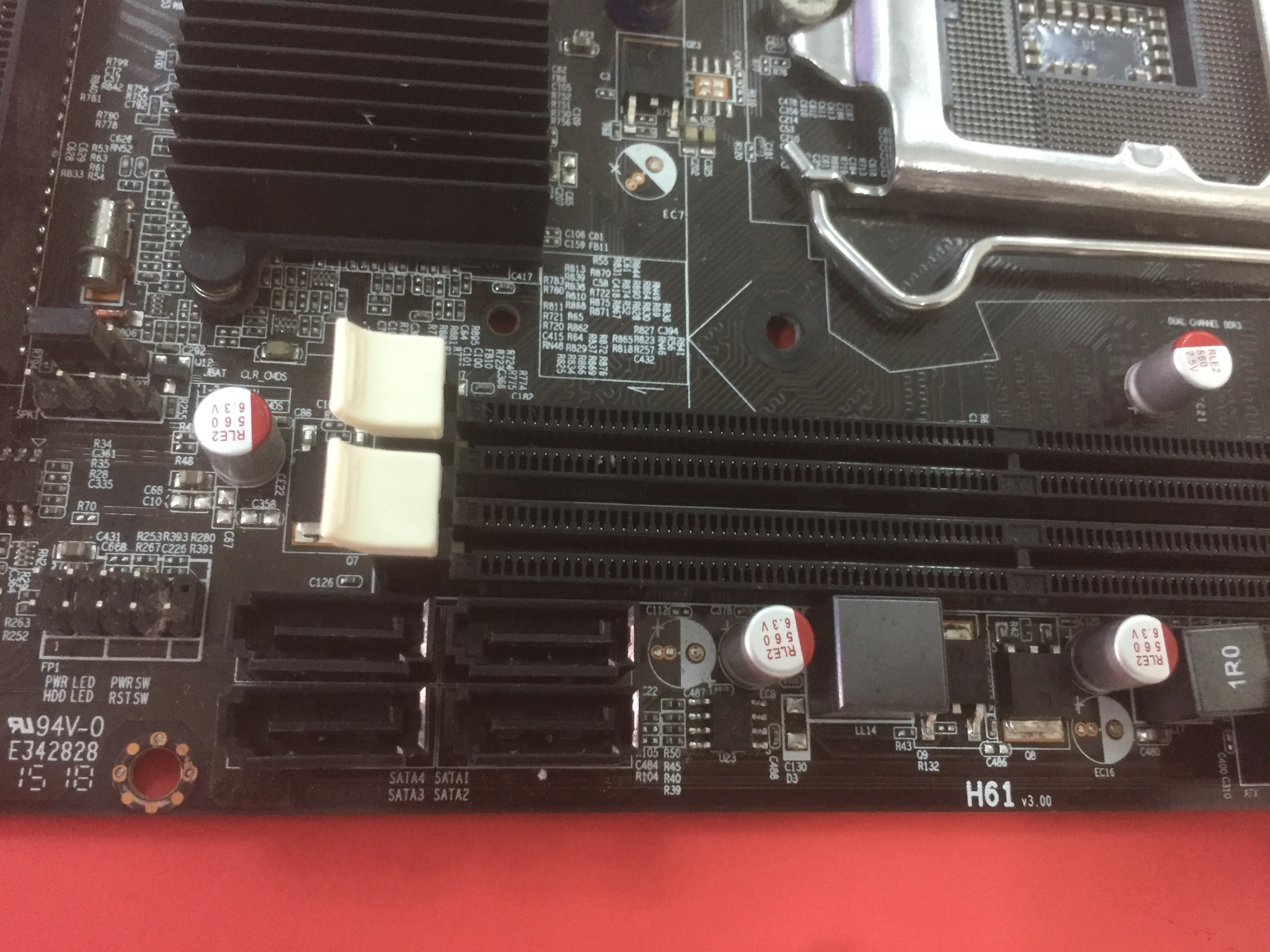 Mainboard H61 socket 1155 hàng tháo máy