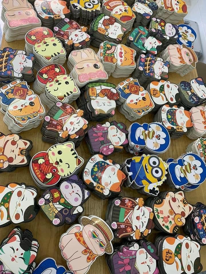 Bao lì xì chibi 2023🧧🧧🧧 1 xấp 10 cái