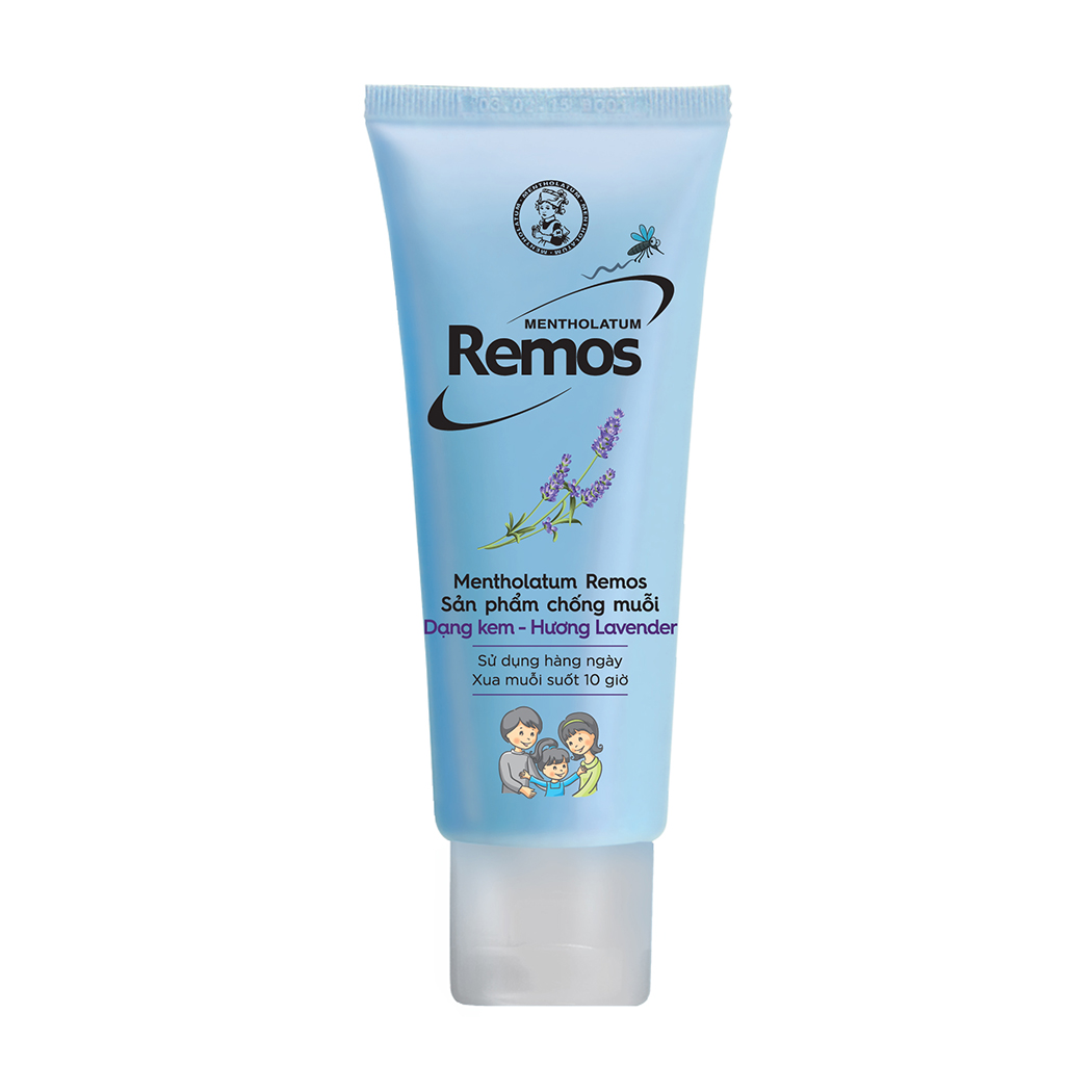 Kem Chống Muỗi Remos Hương Sả Chanh 70g