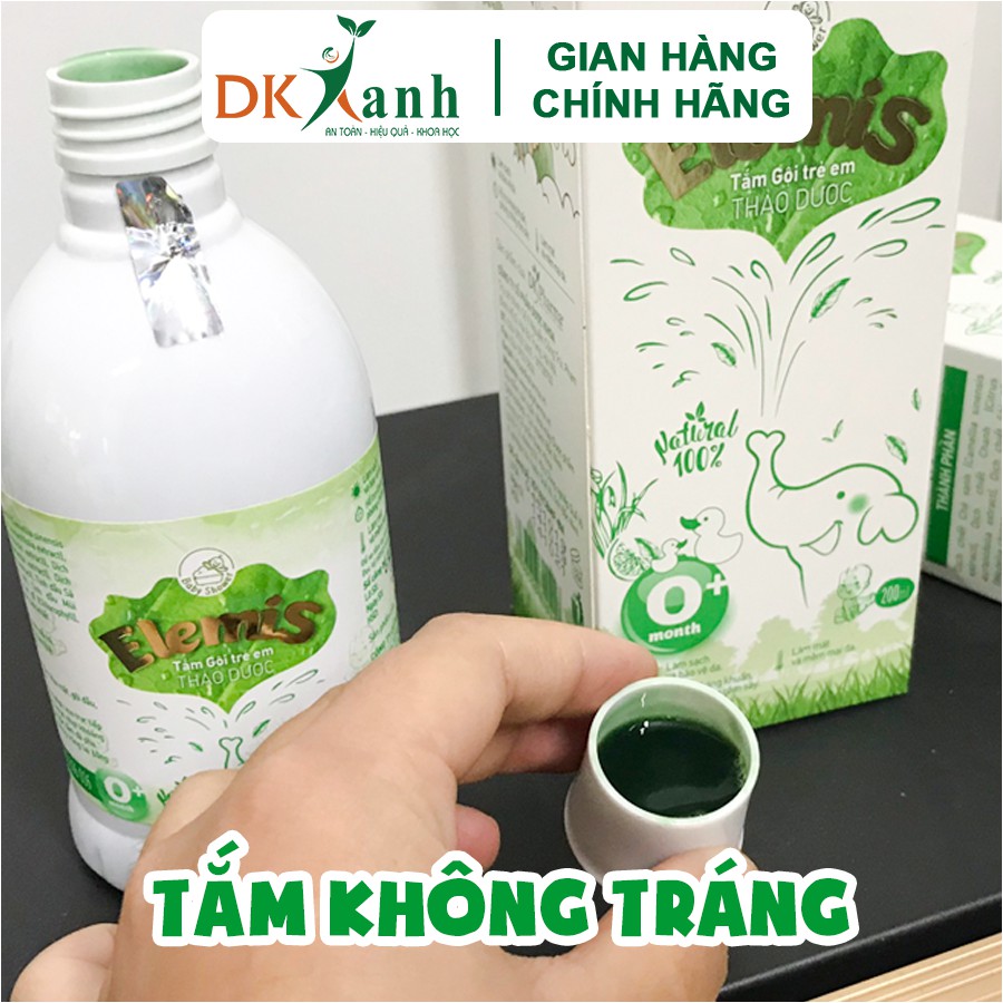 freeship - Nước tắm thảo dược Elemis - DK Pharma - Chai 200ml