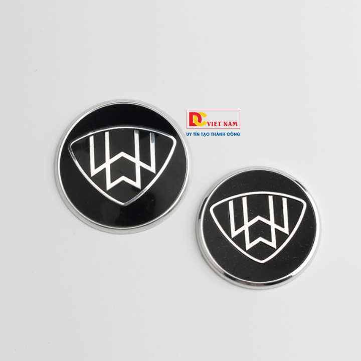 Logo biểu tượng vô lăng xe ô tô May.bach đường kính 59mm