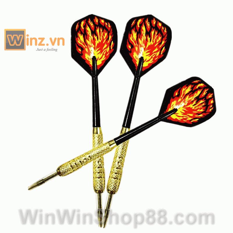 Set of 3 Flame Dart Arrows