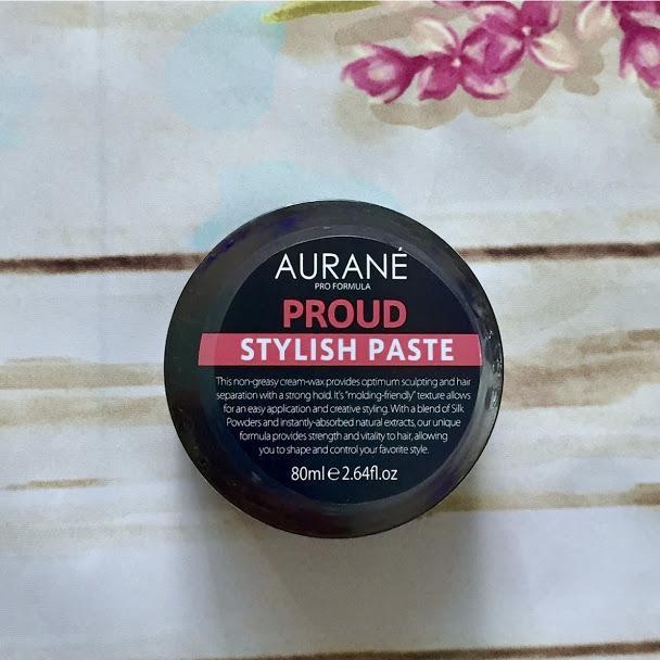 [tặng mũ trùm][HCM]Sáp tạo kiểu bóng tóc Aurane Proud Stylish Paste 80ml