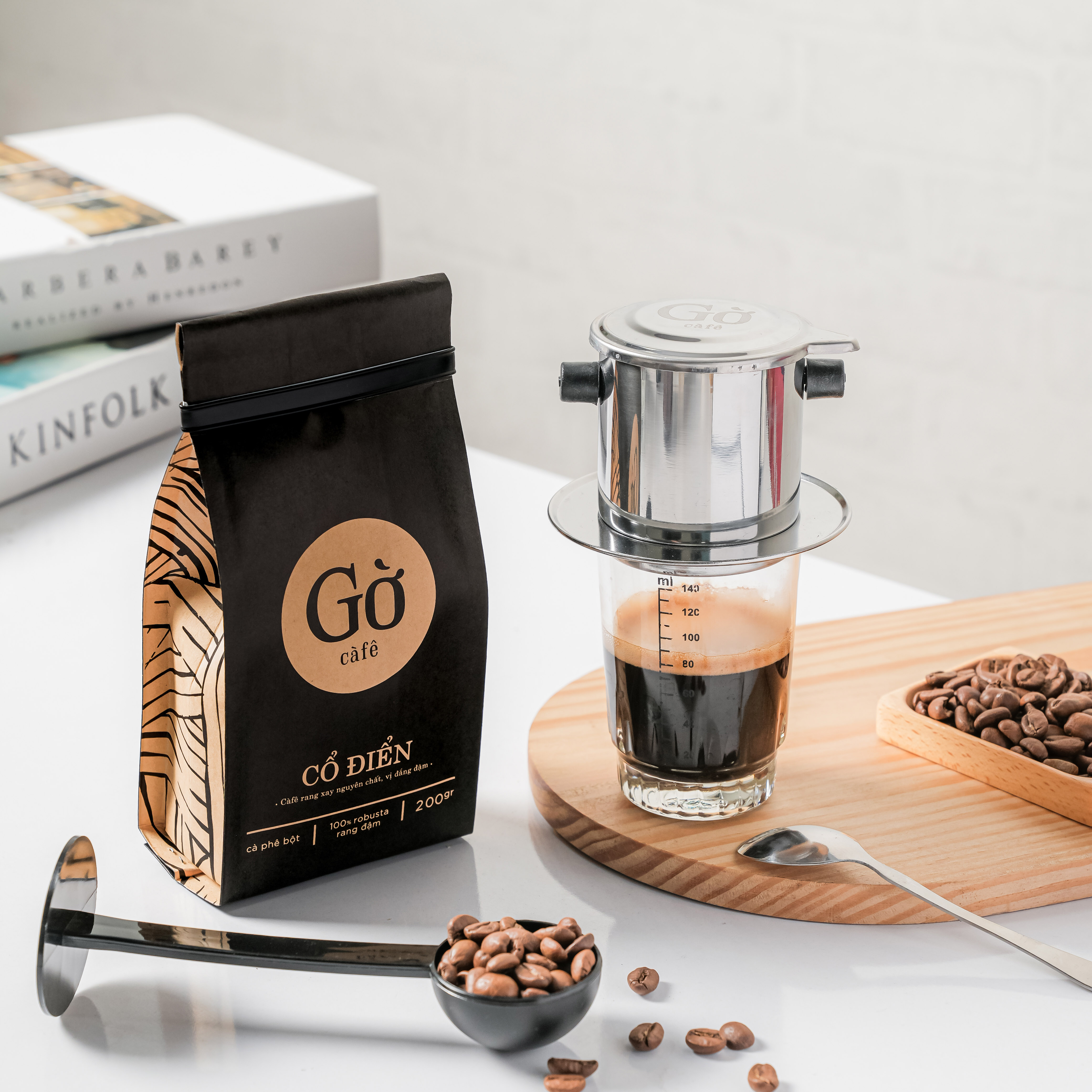 PHIN INOX pha cà phê - Gờ cafe