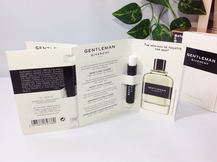 Mẫu thử Vial nước hoa Givenchy các mùi