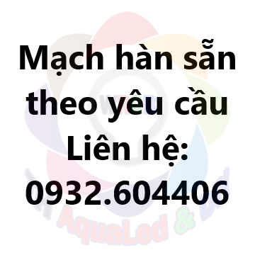 [HCM]Mạch LED tròn 12 chip 78mm, sử dụng cho chip LED Luxeon