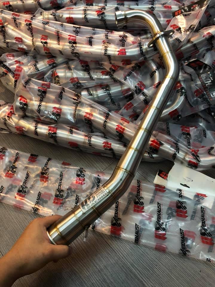 cổ pô R8 fôm AHM cho ex150 winer