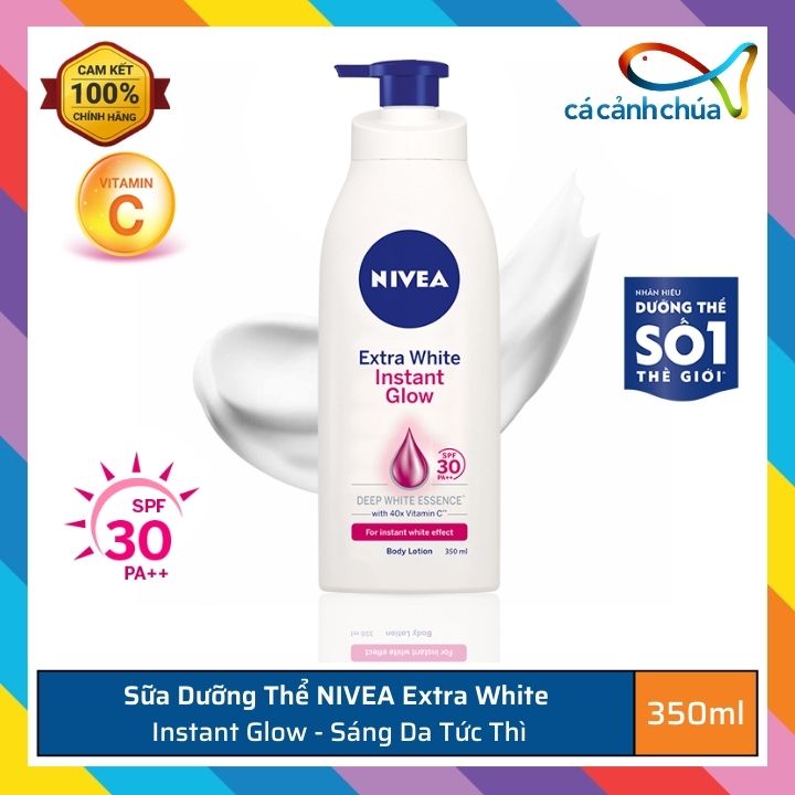 Nivea extra white body wash moisturizer 350ml-Thailand
