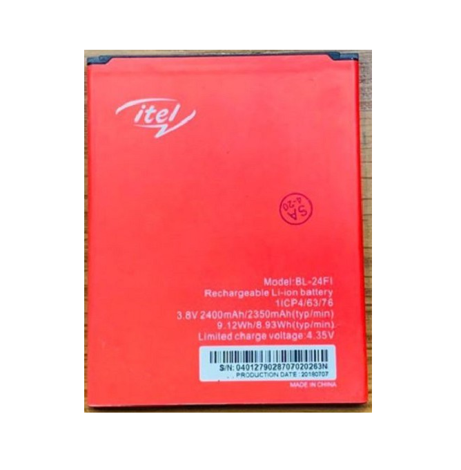 Pin itel s12 / bl-24fi