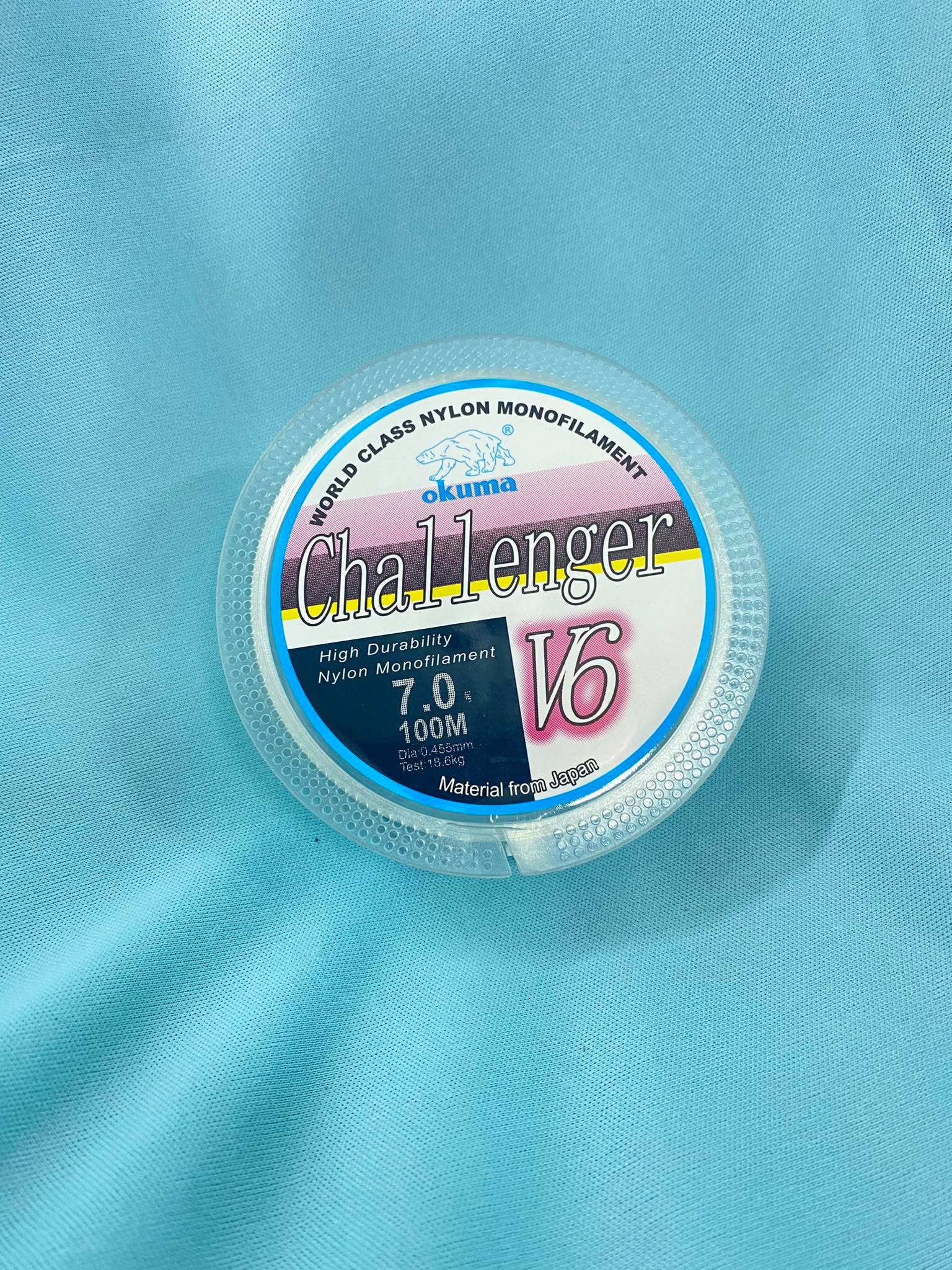 Cước Câu Okuma Challenger 100m Màu Trắng