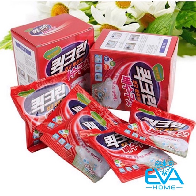 Hộp 5 Gói Bột Thông Tắc Cống Vệ Sinh Hàn Quốc