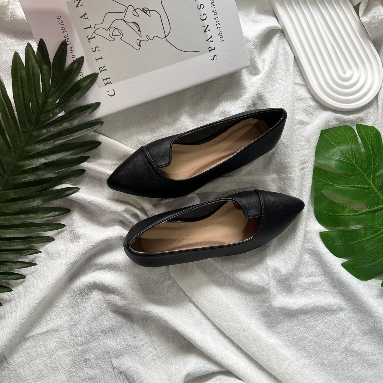 ( Giày Size 31 - 35 ) Giày Bệt Mũi Nhọn Công Sở Himistore - SM003