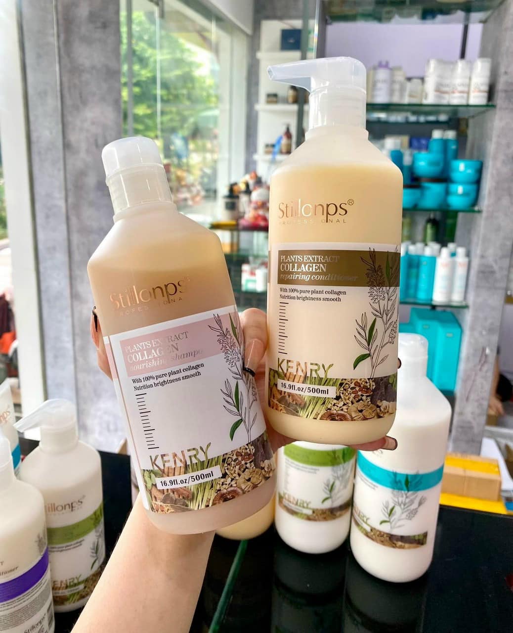 Stillonps Concentrated Nourishing Shampoo, Super Smooth, Restorative, Relaxing, 500ml