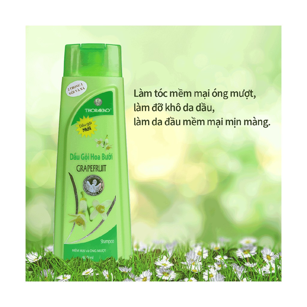 Dầu Gội Hoa Bưởi Thorakao 400ml