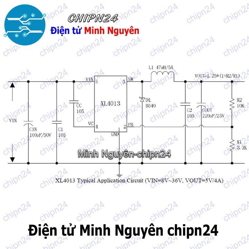 [1 con] (SOP) IC Dán XL4013 TO-252-5 Hàng Tốt (SMD) (XL4013E1 4013) - HH005713