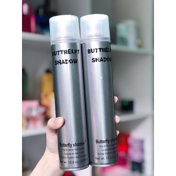 GÔM XỊT TÓC BUTTERFLY SHADOW 600ML - HÀNG CHÍNH HÃNG