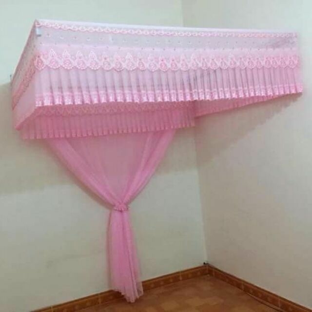 (CHỈ CÓ MÀN CHƯA CÓ KHUNG) Màn khung vuông ren Lạnh(gồm đỉnh màn về phần thân màn) - NHIỀU MÀU LỰA CHỌN