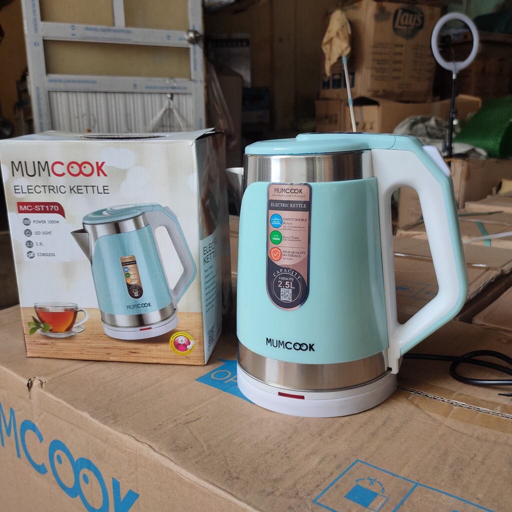 Ấm siêu tốc 2 lớp siêu bền Cuckoo 2.5L giá đẹp