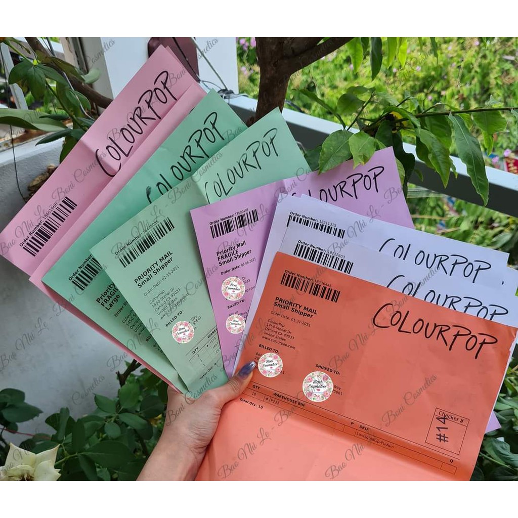 [❌CÓ SẴN-XEM LƯU Ý❌] Bảng phấn mắt Colourpop Boudoir Noir/Menage A Muah