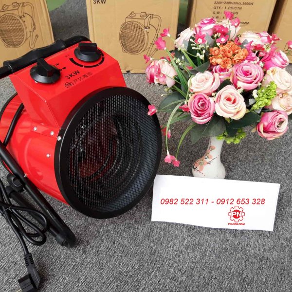 Máy sấy gió nóng bằng điện trở 3kw