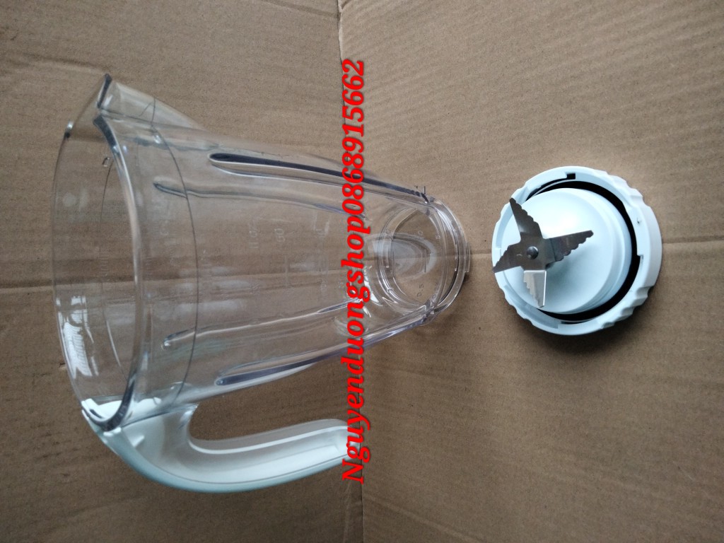 Combo dao sinh tố kèm cối xay lớn philip hr2118