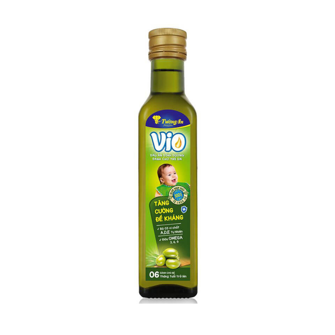 Dầu ăn dinh dưỡng cho bé VIO Olive - 250ml