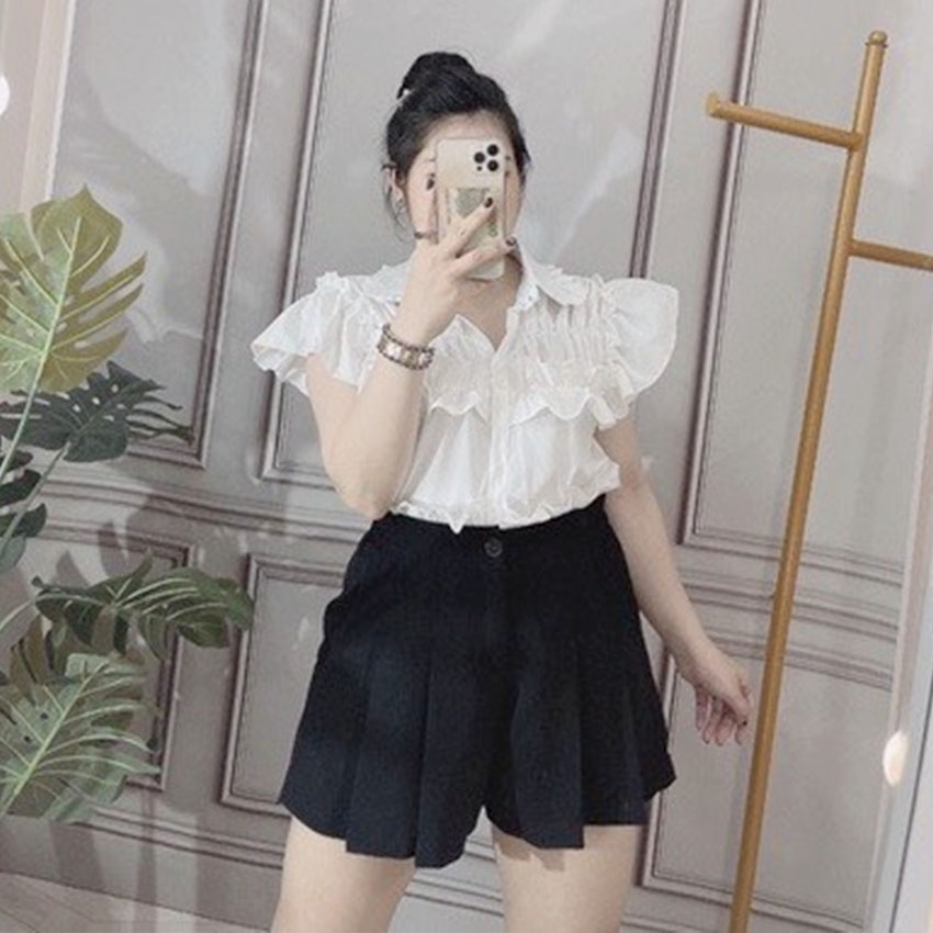 Quần xếp ly giả váy - Chubby Bigsize