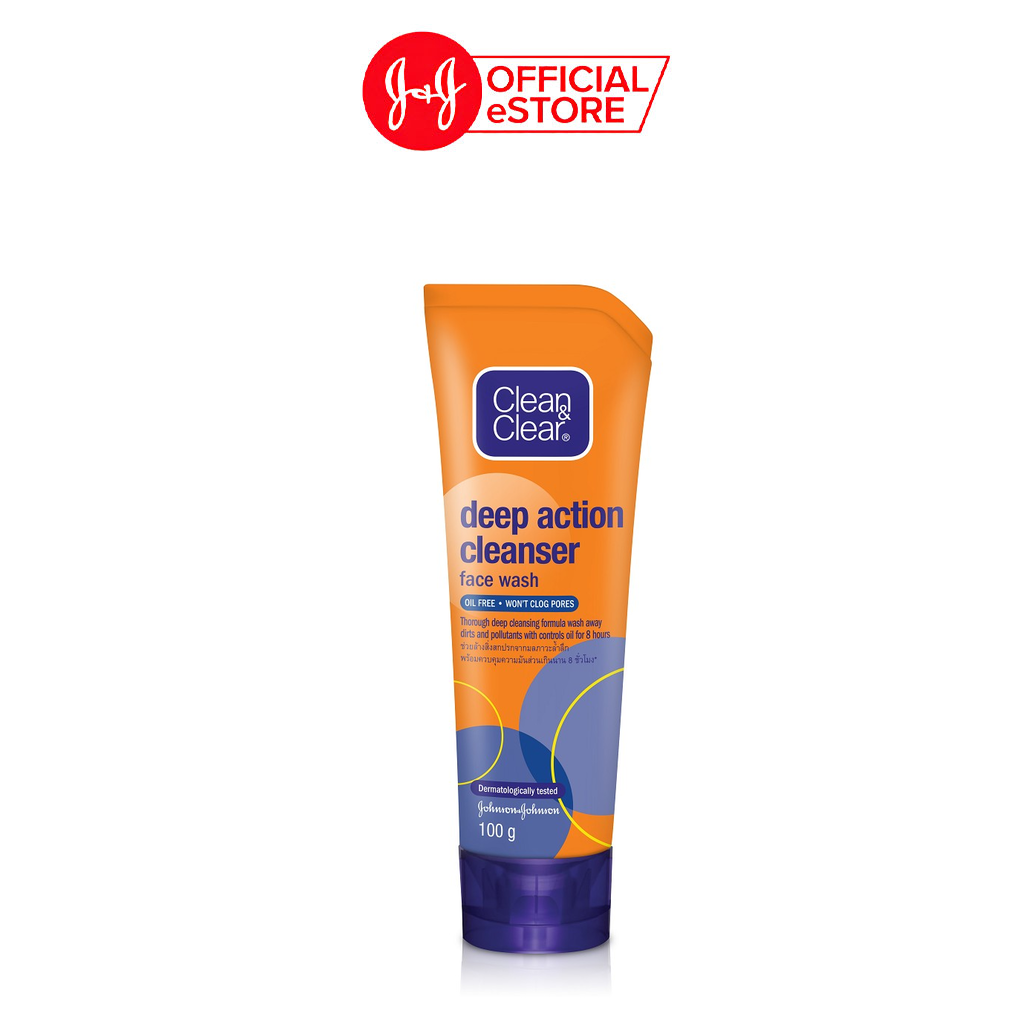 Sữa Rửa Mặt Clean&Clear Chống Nhờn Tác Dụng Sạch Sâu (100g)