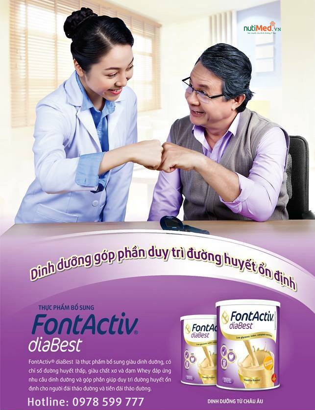 Sữa FONTACTIV DIABEST - Hộp 400gr
