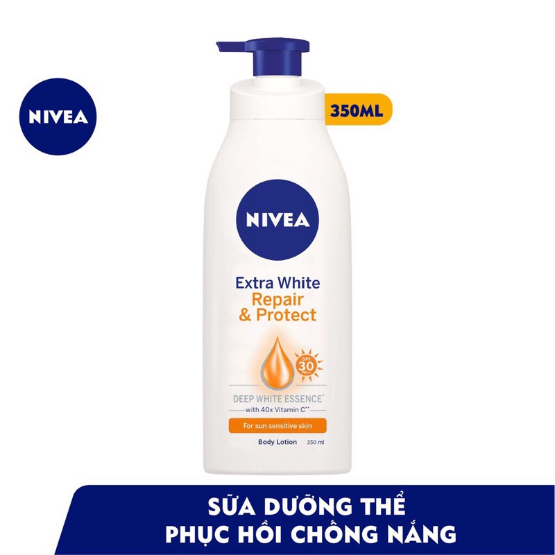 [HCM]Combo 2 chai sữa dưỡng thể NIVEA ban đêm(400ml)