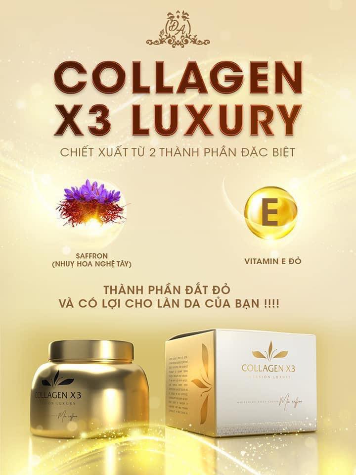 KEM 𝐁𝐎𝐃𝐘 𝐂𝐎𝐋𝐋𝐀𝐆𝐄𝐍 𝐗𝟑 𝐋𝐔𝐗𝐔𝐑𝐘 Mỹ Phẩm Đông Anh chính hãng