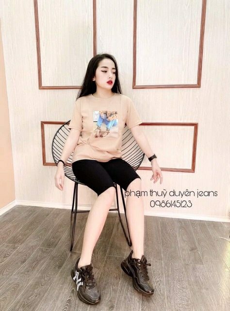 Quần ngố legging nâng mông