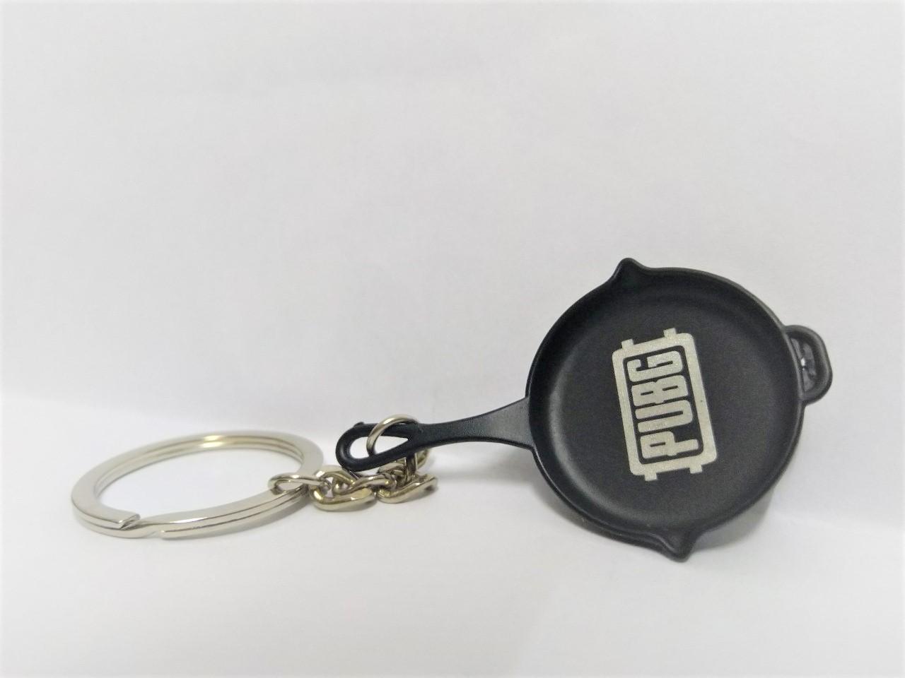 Móc gắn chìa khóa mô hình chảo PUBG