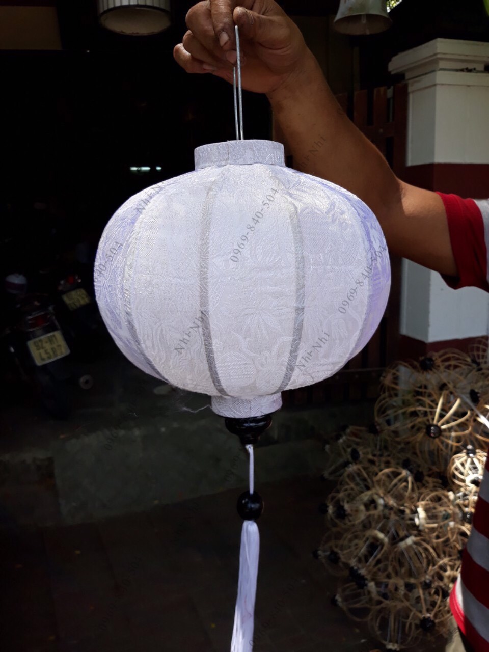 [HCM]Lồng đèn Hội An- kiểu tròn-30cm