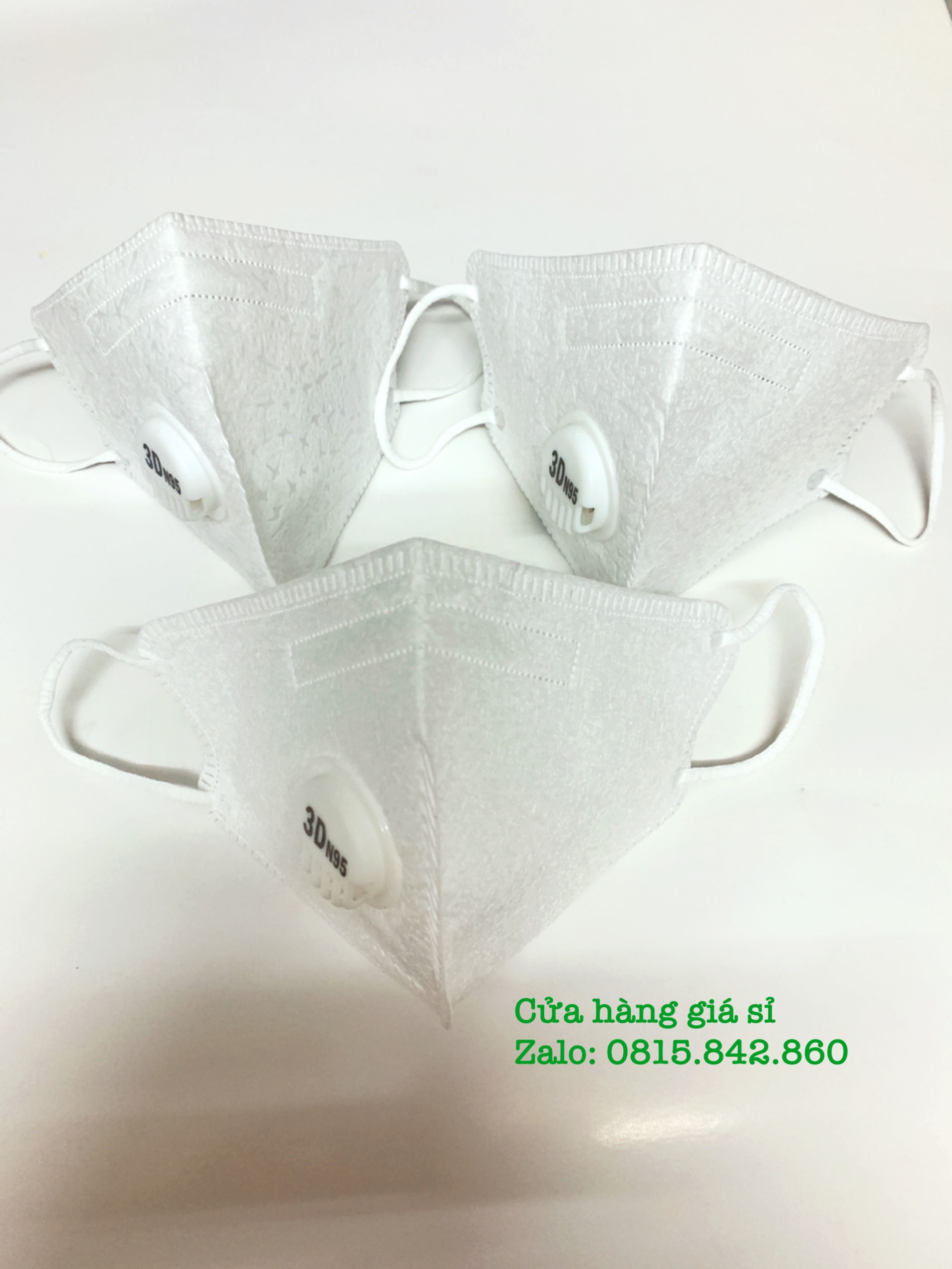Combo 2 Khẩu trang y tế 3D N95 MP2.5  - CÓ VAN 1 CHIỀU