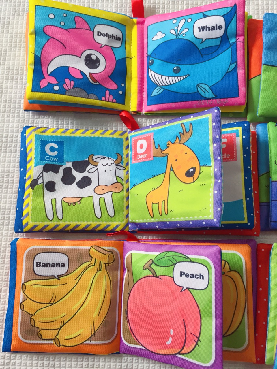 SET 6 QUYỂN SÁCH VẢI CHO BÉ SƠ SINH