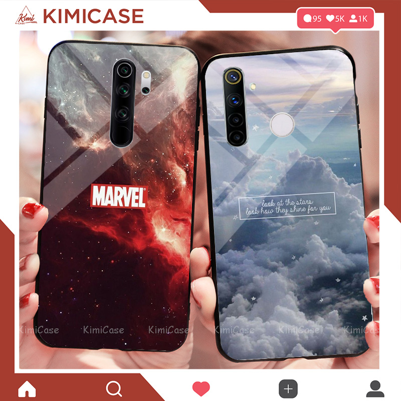Ốp Vsmart Active 3 lưng kính cường lực cao cấp kimicase