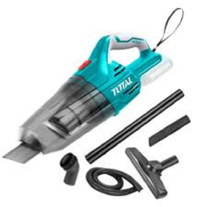 Máy hút bụi dùng pin Lithium 20V TOTAL TVLI2001 (KHÔNG KÈM PIN VÀ SẠC)