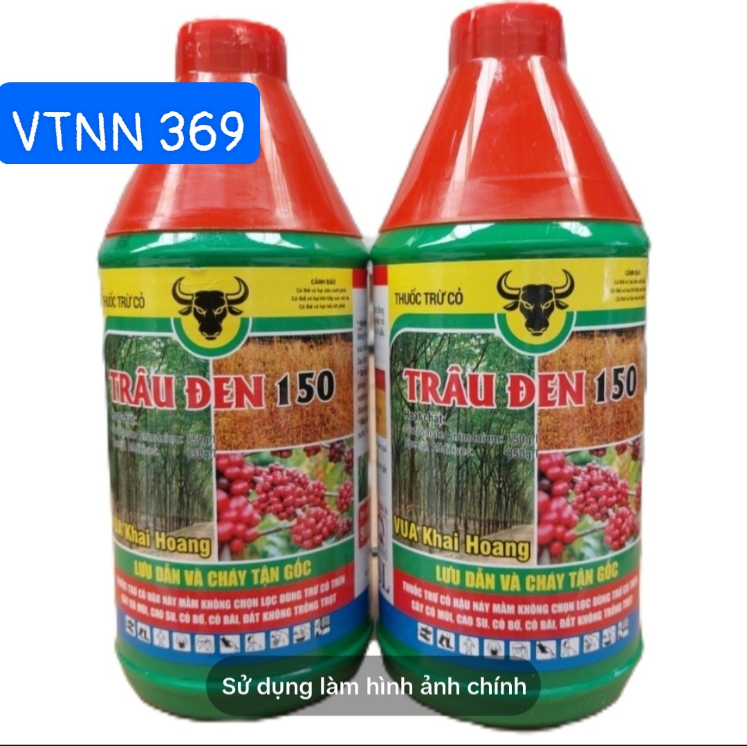 Thuốc trừ cỏ TRÂU ĐEN COMBO 5 Chai 900ml