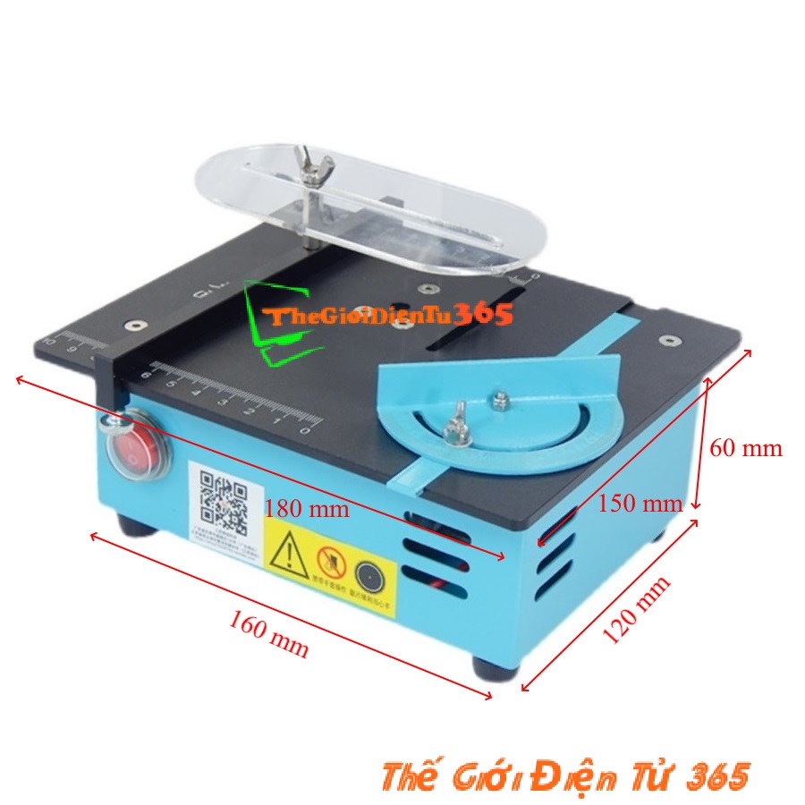 Máy cưa máy khoan bàn mini đa năng 24vdc 180w