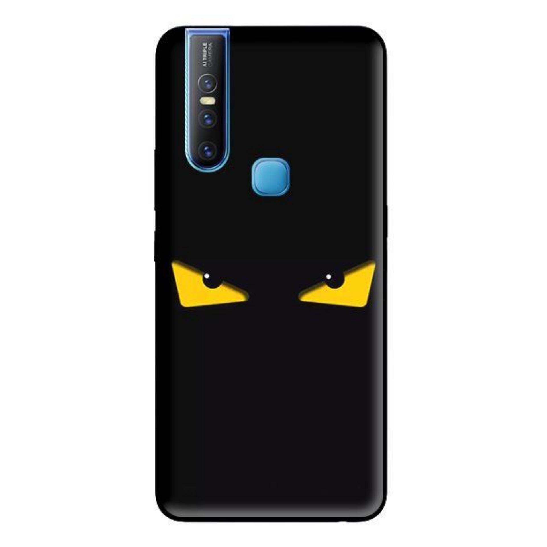 [HCM]Ốp Lưng Vivo V15 - Mắt Vàng Nền Đen