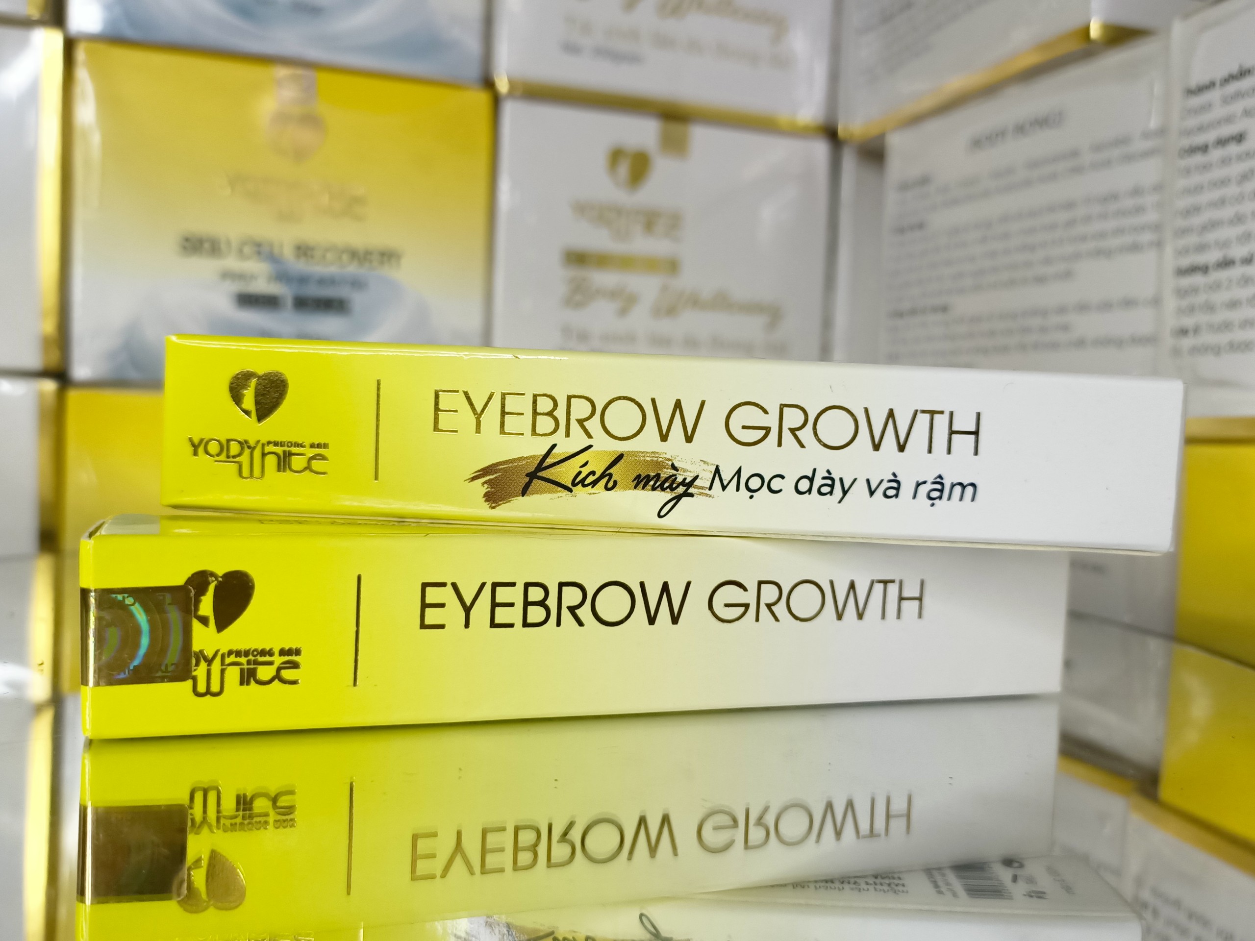 [Hàng chuẩn] Serum Dưỡng mày EyeBrow Growth Yody White Phương Anh