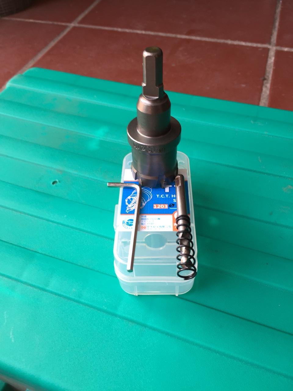 Mũi khoét inox phi 22mm hàng cao cấp