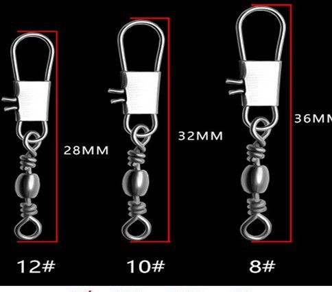 1 bịch khóa khóa link câu cá 100 chiếc khóa link mắc cài siêu bền