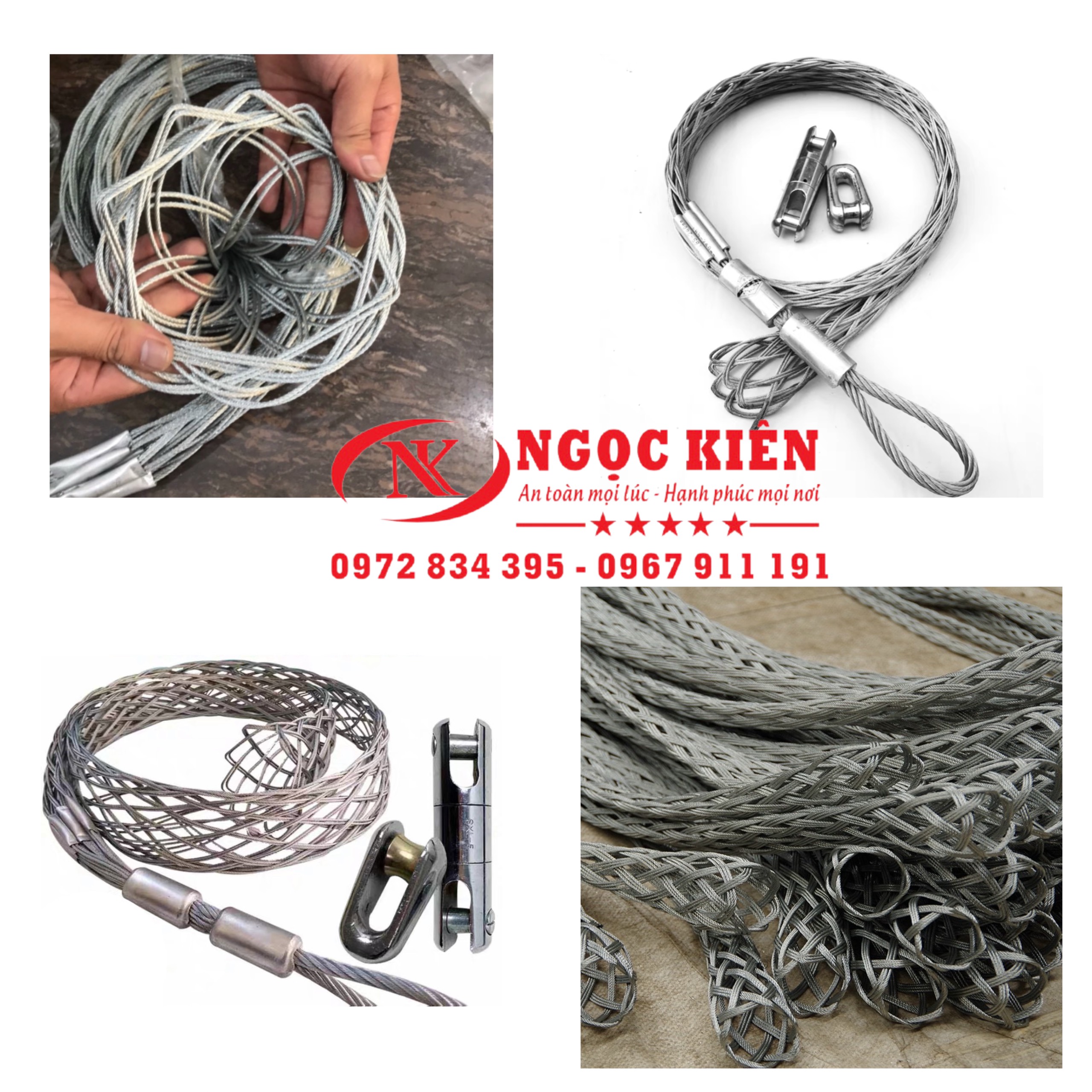 Rọ kéo cáp ngầm 10-20mm