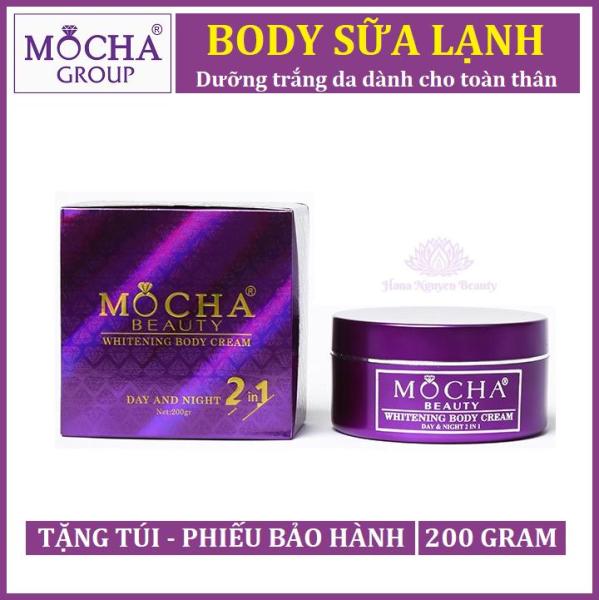 BODY SỮA LẠNH MOCHA  - Dưỡng trắng da dành cho toàn thân - Hana Nguyễn Beauty