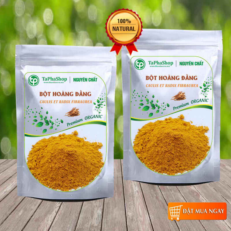 Bột hoàng đằng nguyên chất 100g